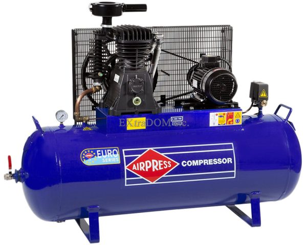 Airpress Industrial compressor K300-700S 15BAR TANK 300L Capacity 700L 36525 + Super discount