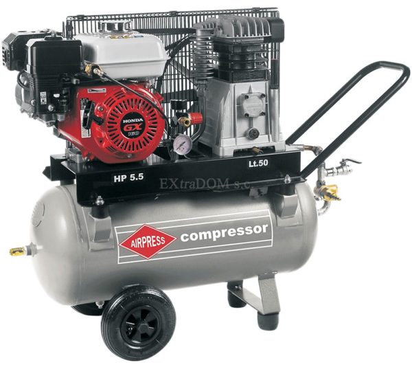Airpress combustion compressor BM50/330 10bar tank 50l capacity 330l/min 36761