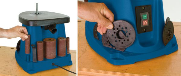 Oscilation and rotary spindle grinder Scheppach 450W OSM100