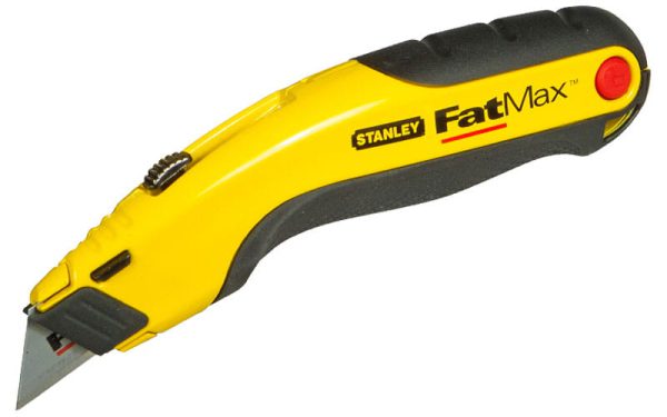 Knife with a fire-covered Fatmax Stanley 10-778