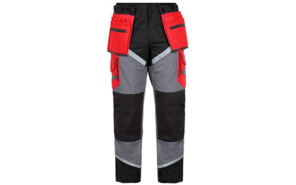 Mounting pants with reflectors Lahti Pro size S 100% cotton L4050501