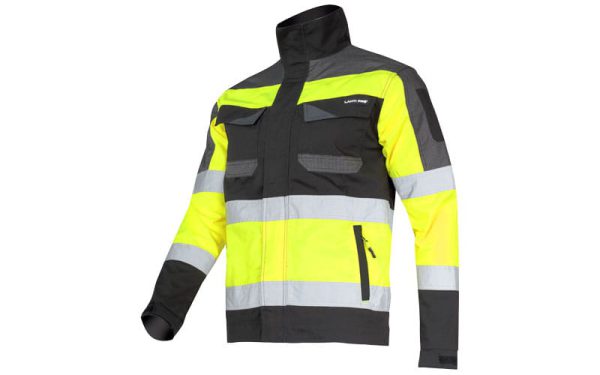 SLIM FIT LAHTI PRO Working Jacket Size XXXL, L4041106 Black and yellow
