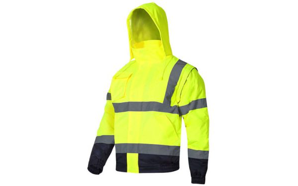 2in1 insulated jacket Lahti Pro Winter Working Size L, L4092503 Yellow