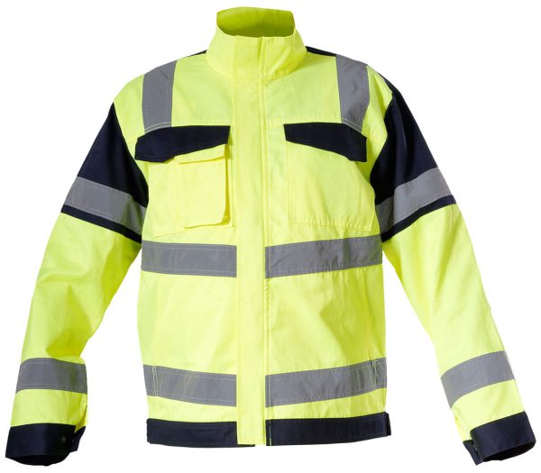 Reflective Summer Premium Lahti Pro warning jacket Size XL L4091204 Yellow