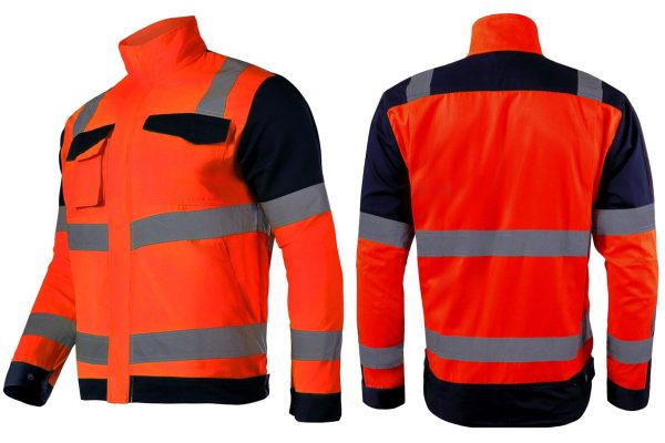 Reflective Summer Premium Lahti Pro warning jacket size XL L4091104 Orange