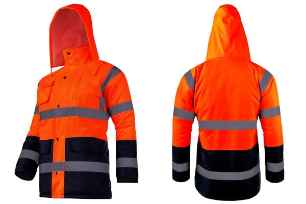 Reflective Winter Warning Jacket Lahti Pro size XXXL L4090606 Orange