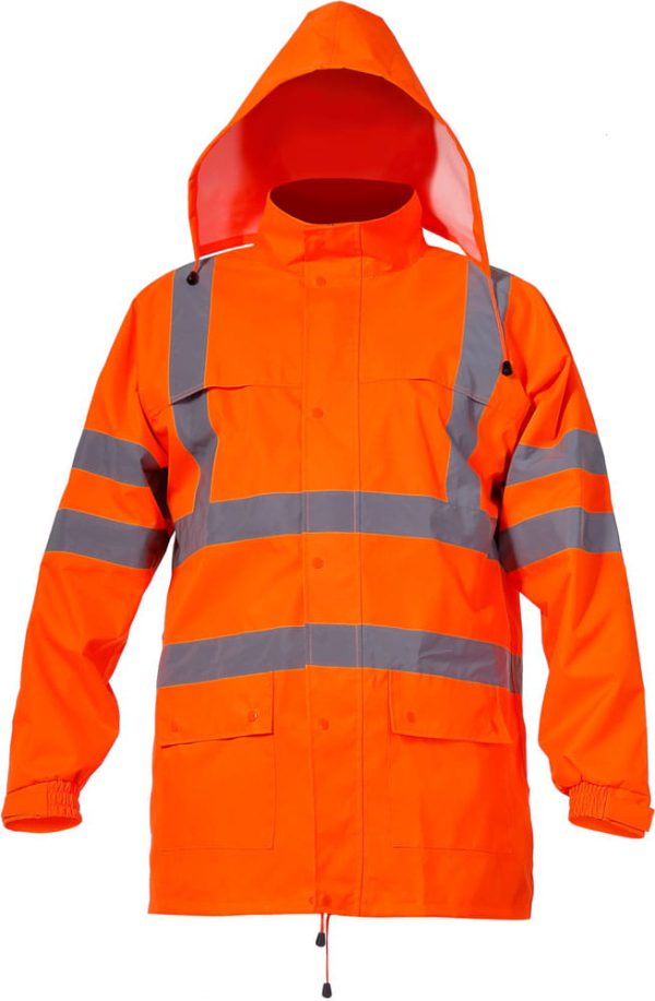 Reflective rain jacket Lahti Pro size XXL L4091405 Orange