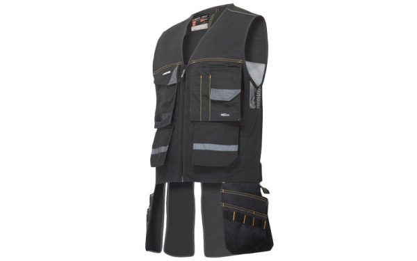 Mounting vest 21 pockets lahti pro black size xxxl l4131606