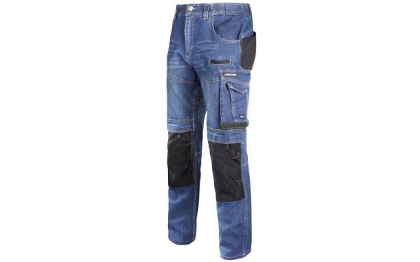 Jeans Lahti Pro working pants reinforced blue size XXL L4051005