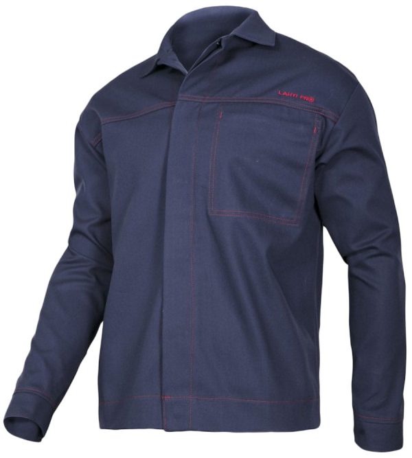 Anti -electrostatic welding clothing, sweatshirts and lahti pro pants size L (c) l4140433 navy blue