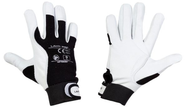 Protective gloves from goat leather Lahti Pro size L – 9 black L270809K