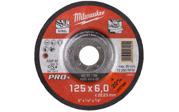 Metal grinding shield Milwaukee 125×6 Pro+ 4932451502