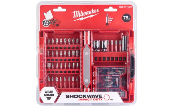 Milwaukee shw xl box (TX) stroke set – 75 pcs. 4932471588