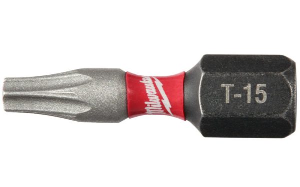 Screwdriver tip – impact bit Torx T15 25mm Shockwave Milwaukee