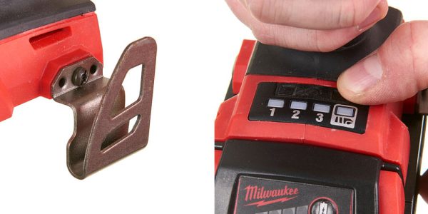 Milwaukee power tool set: 6 machines, 2 5Ah batteries, charger, M18 FPP6K2-502B bag