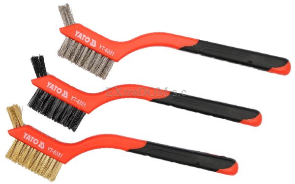 YATO wire brushes set3 pieces YT-6351