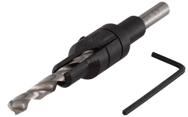 Napper with a deepened Ø4.5mm-7mm Drill for Wolfcraft 2511000 jam