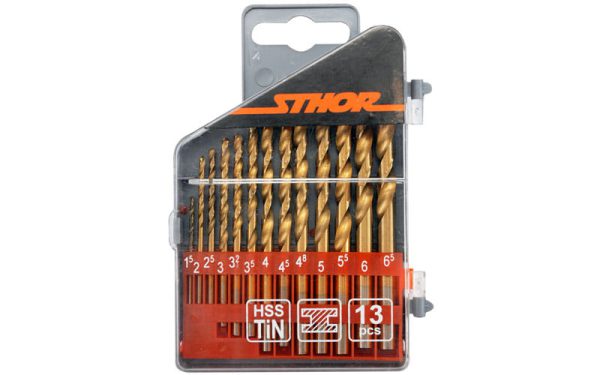 Metal drills set13cz1.5 – 6.5mm titanium