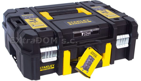 Drill – Stanley Fatmax stroke screwdriver 18V;2 batteries 2.0Ah Li-ion, suitcase Tstak FMC627D2T