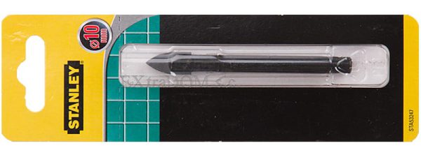 Glass drill, ceramics, 10mm Stanley tiles with a steraper 53247 cylindrical handle