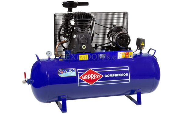 Airpress Industrial compressor K300-700S 15BAR TANK 300L Capacity 700L 36525 + Super discount